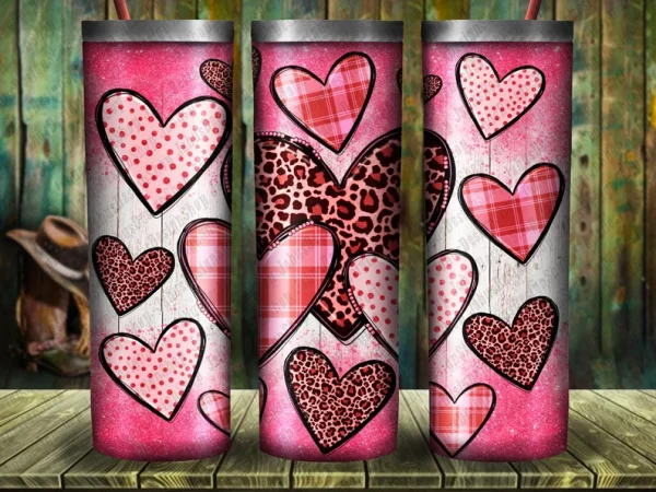 Hearts Tumbler