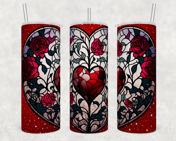 Glass Hearts Tumbler